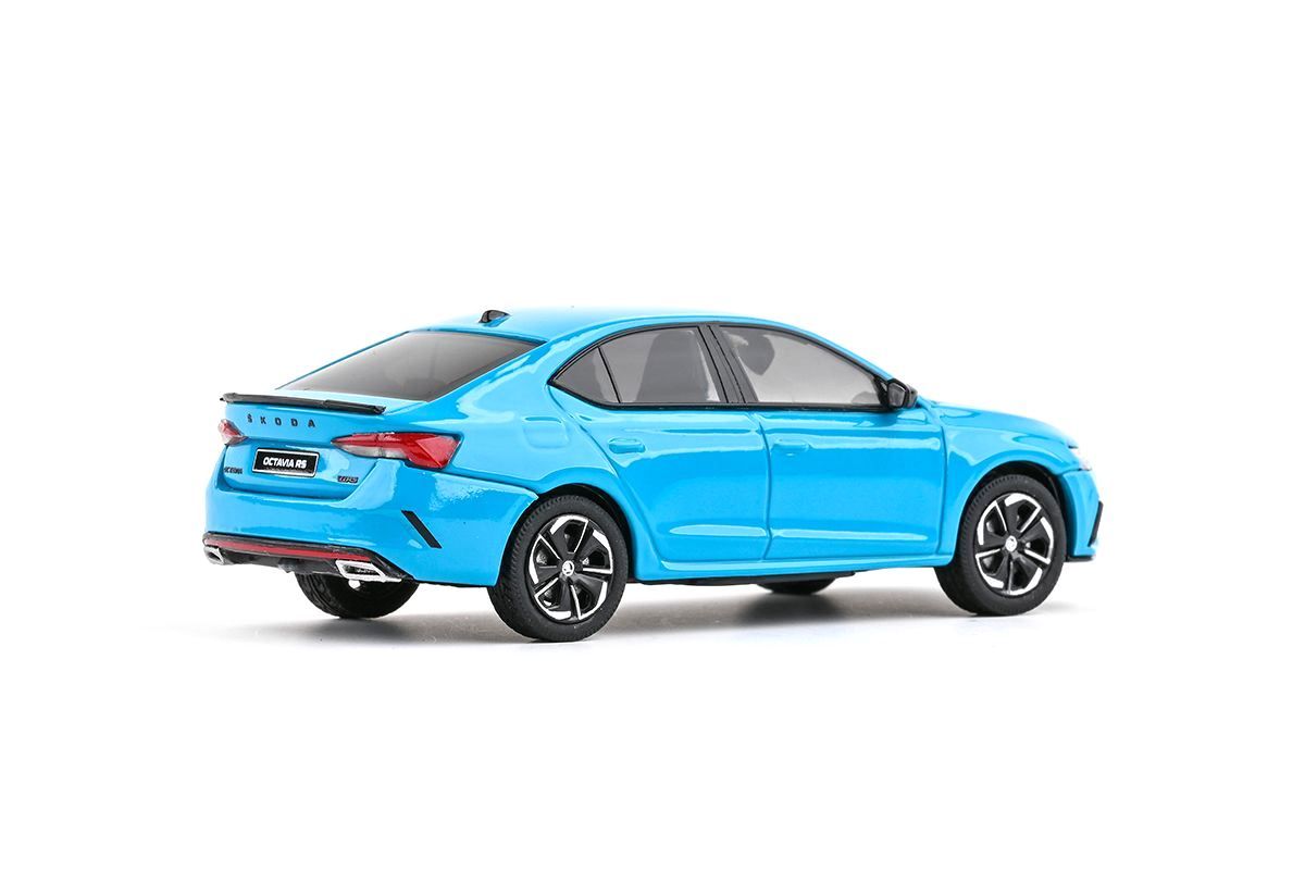 Škoda Octavia IV RS 2020 modrá orbit 1:43 Abrex