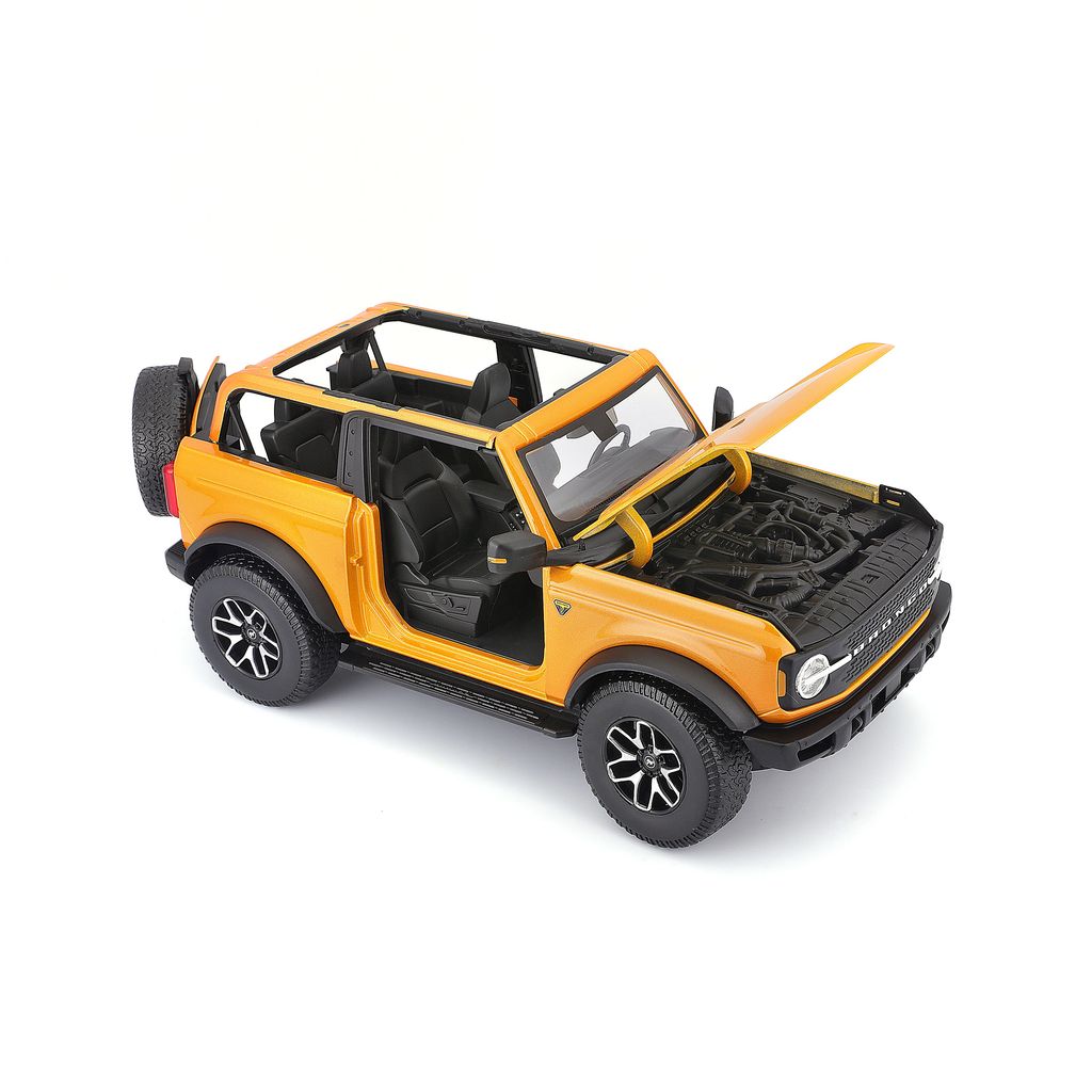 Ford Bronco Badlands 2021 orange 1:18 Maisto