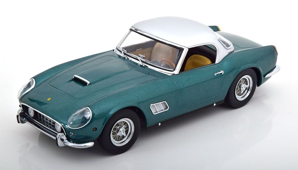 Ferrari 250 GT California Spyder 1960 green metallic/silver 1:18 KK Scale