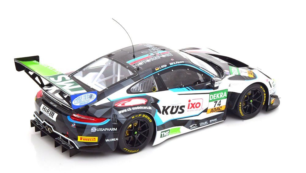 Porsche 911 GT3 R #74 Fittje/Pereira ADAC GT Masters 2021 KÜS Team75 Bernhard 1:18 Ixo Models