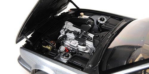 BMW 535i E34 1988 grey metallic 1:18 Minichamps 