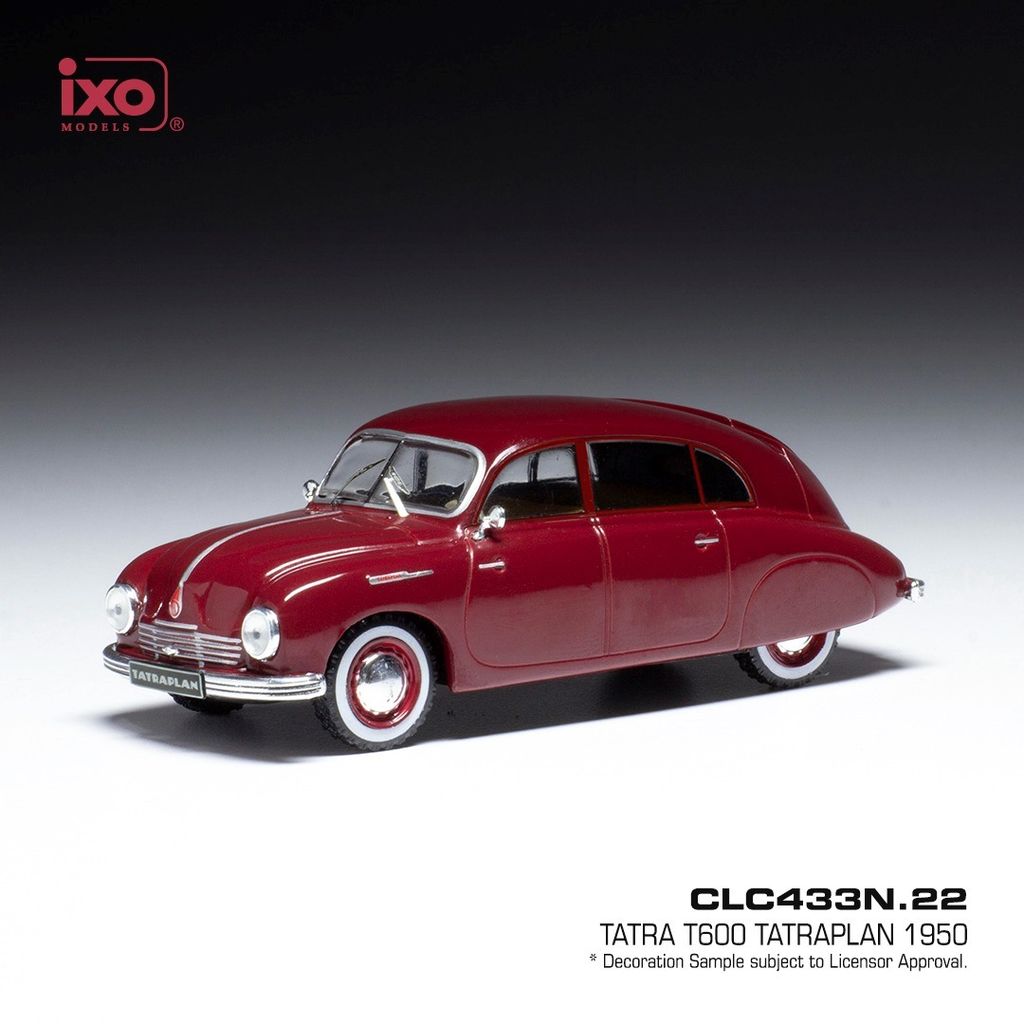 Tatra T600 1950 dark red 1:43 Ixo Models