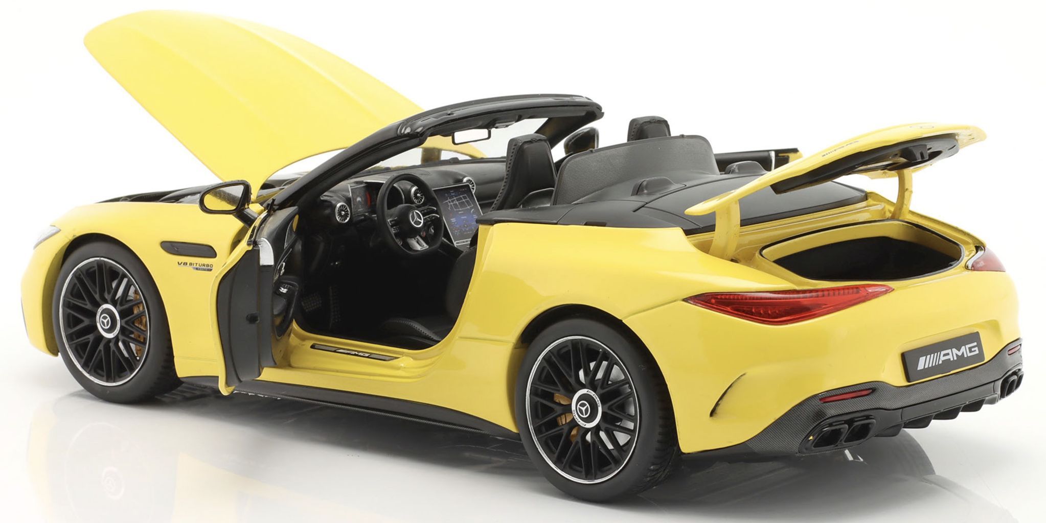 Mercedes-AMG SL 63 4Matic+ R232 sun yellow 1:18 iScale