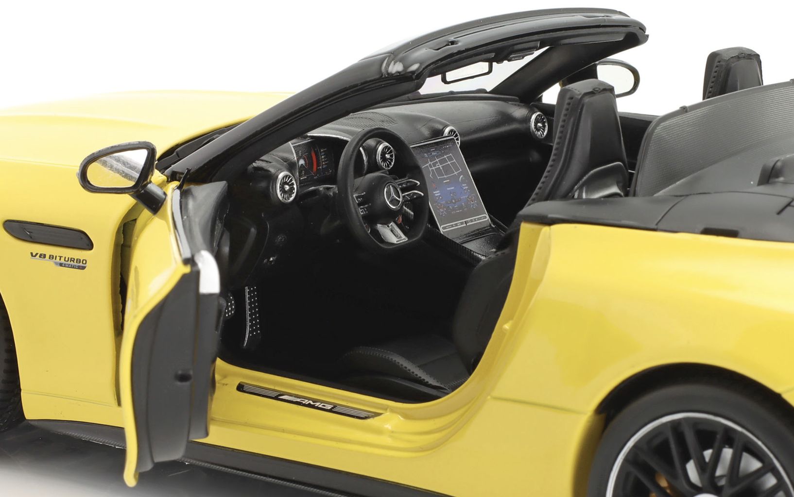 Mercedes-AMG SL 63 4Matic+ R232 sun yellow 1:18 iScale