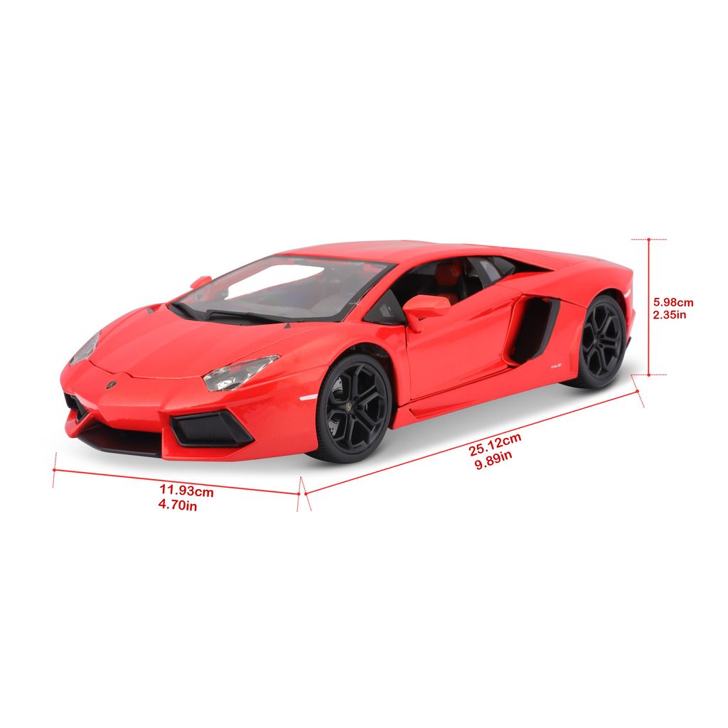 Lamborghini Aventador LP 700-4 orange 1:18 Bburago