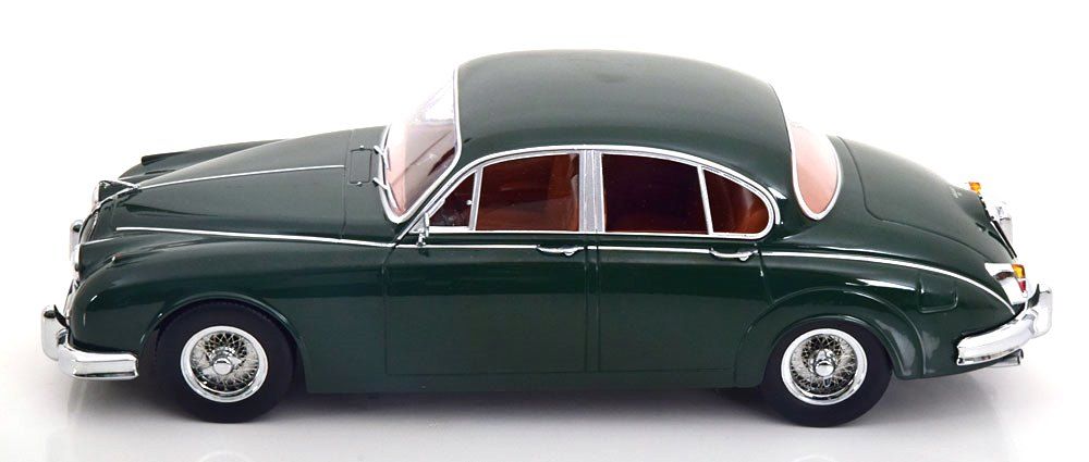 Diecast model cars Jaguar MK 1/18 KK Scale II 3.8 green foncé RHD 1959