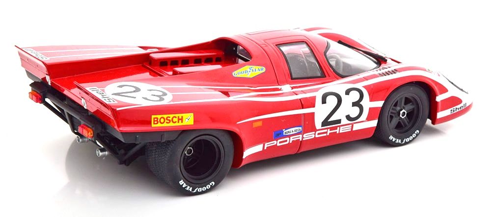 Porsche 917K 4.9L Team Salzburg #23 Hermann/Attwood Winner 24H Le Mans 1970 1:18 KK Scale