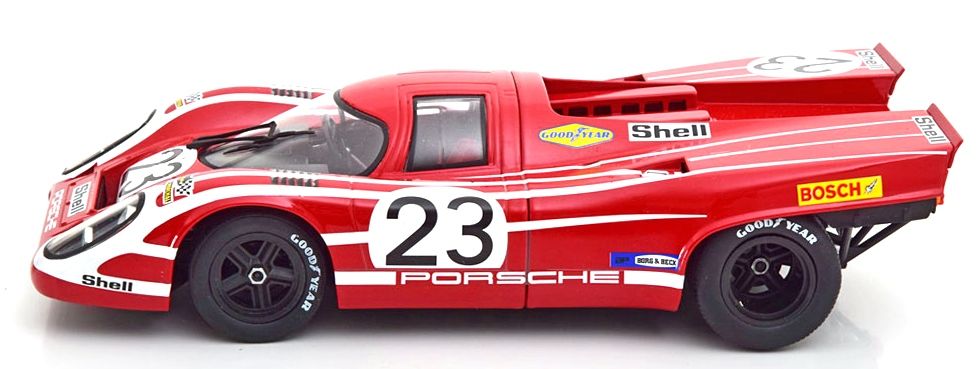 Porsche 917K 4.9L Team Salzburg #23 Hermann/Attwood Winner 24H Le Mans 1970 1:18 KK Scale