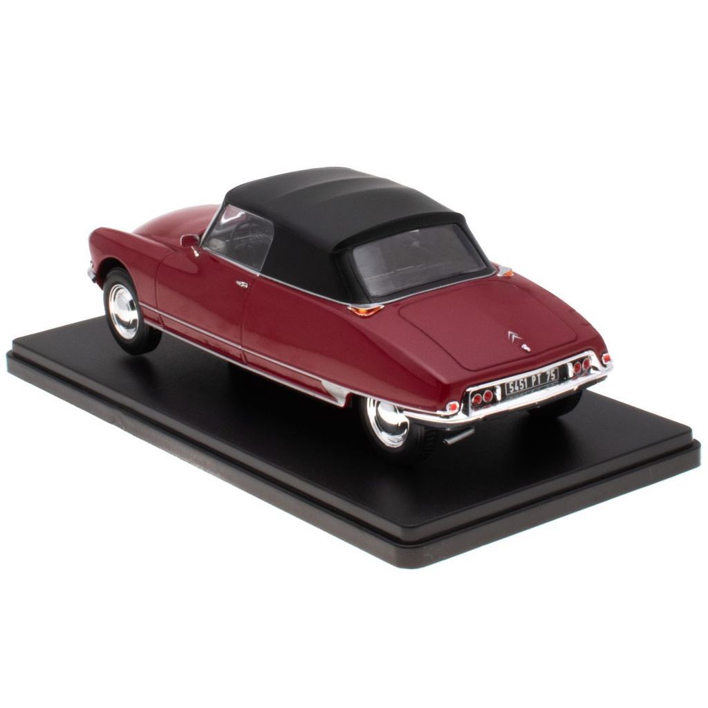 Citroen DS19 Cabriolet 1963 red black 1:24 Altaya