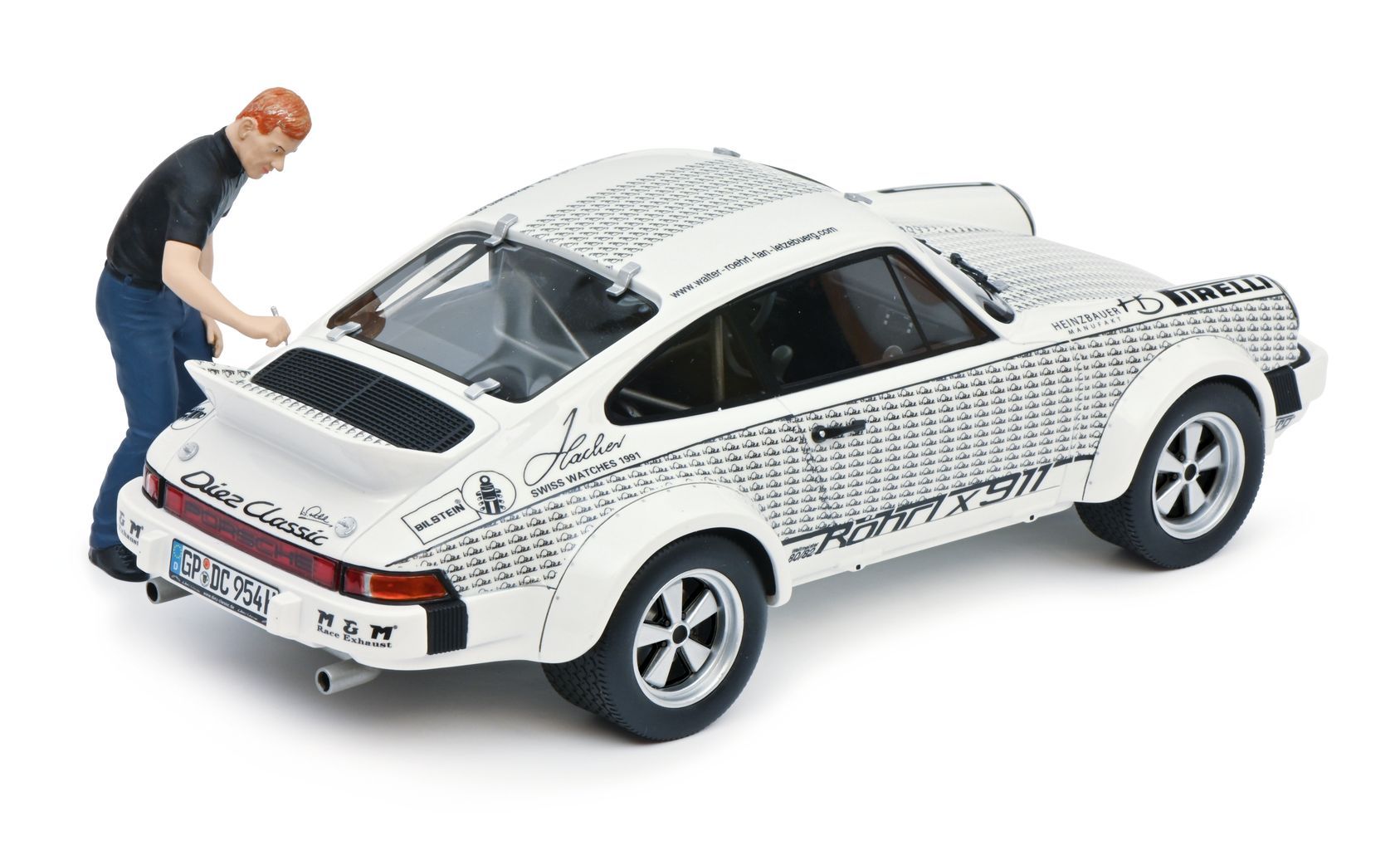 Porsche 911 Röhrl x 911 1:18 Schuco