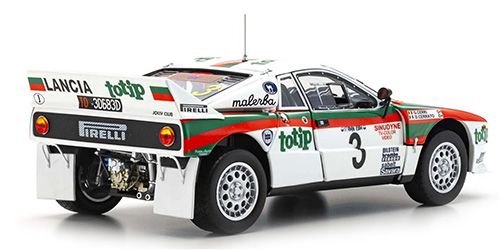 Lancia 037 TOTIP #3 Cerrato/Cerri Rally Isola D'Elba 1985 1:18 Kyosho