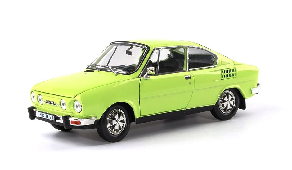 Škoda 110R Coupe 1980 linden green 1:18 Abrex