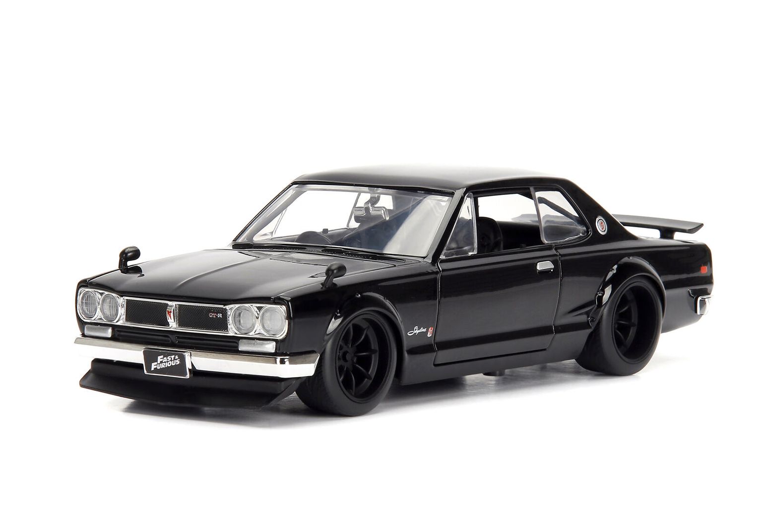 Nissan Skyline 2000 GTR Brian's Movie Fast & Furious 1971 black 1:24 Jada Toys