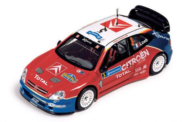 Citroen Xsara WRC S. Loeb-D. Elena Winner Sweden 2004 1:43 Ixo Models