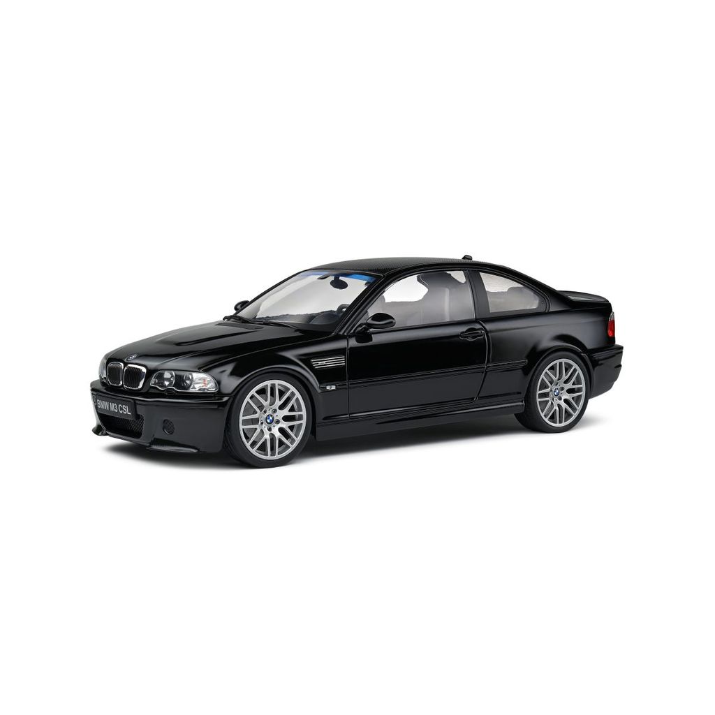 BMW M3 CSL E46 2003 black 1:18 Solido