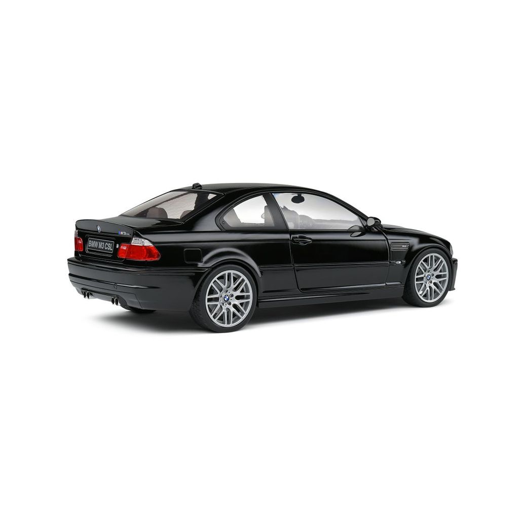 BMW M3 CSL E46 2003 black 1:18 Solido