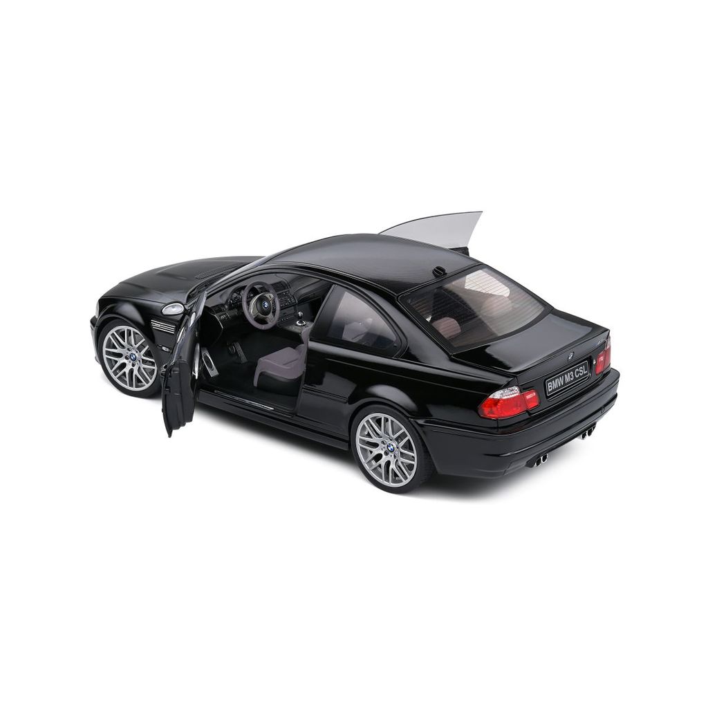 BMW M3 CSL E46 2003 black 1:18 Solido