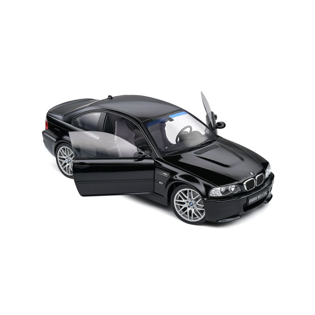 BMW M3 CSL E46 2003 black 1:18 Solido