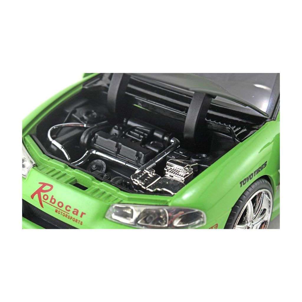 Mitsubishi Eclipse *Fast and Furious* 1995 green 1:24 Jada Toys