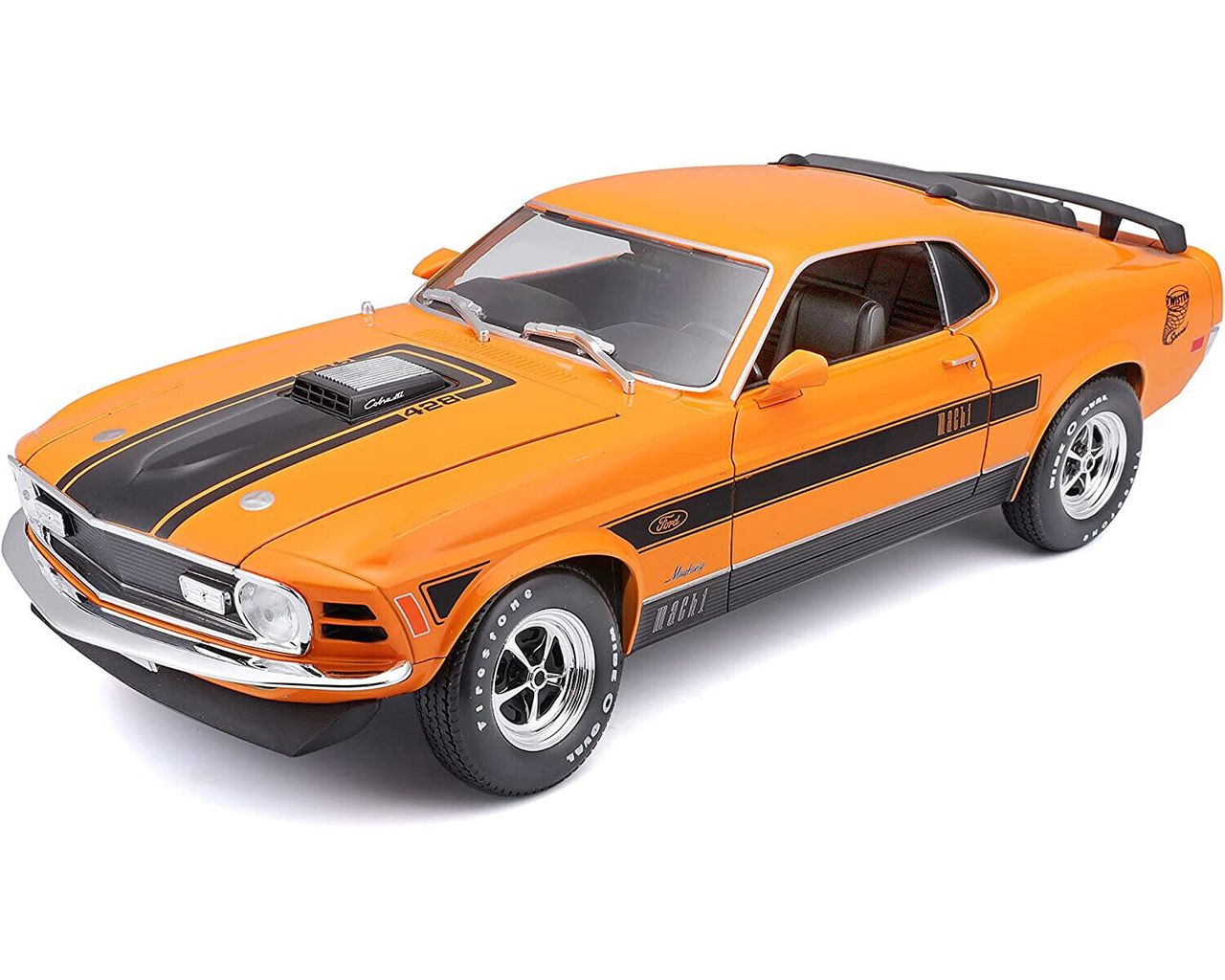 Ford Mustang Mach 1 1970 orange 1:18 Maisto