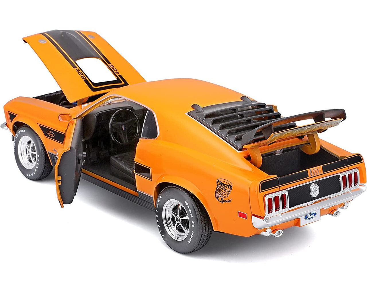 Ford Mustang Mach 1 1970 orange 1:18 Maisto