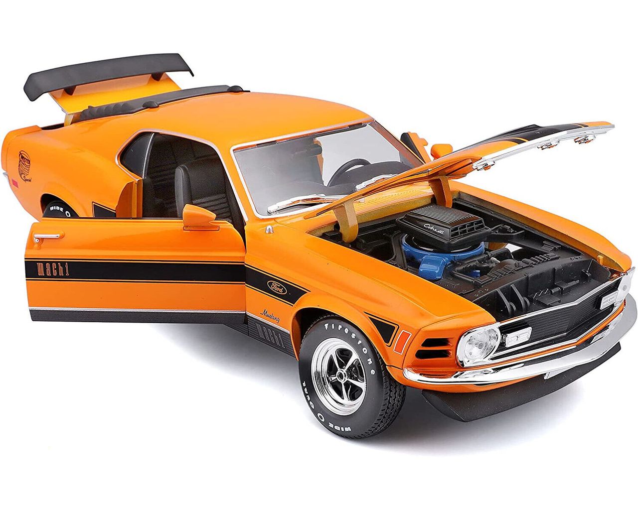 Ford Mustang Mach 1 1970 orange 1:18 Maisto