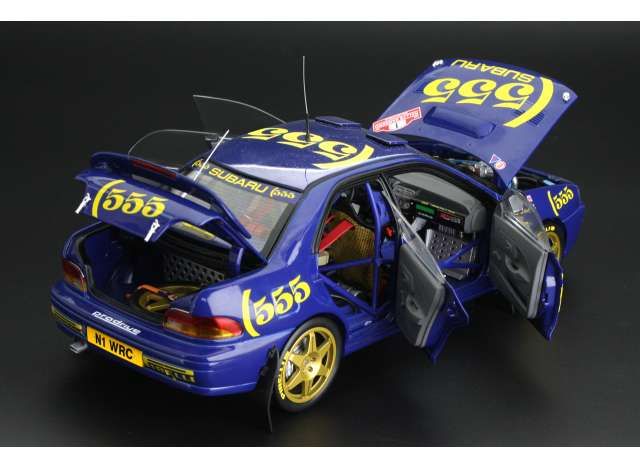 Subaru Impreza 555 #1 Collin McRae/Derek Ringer Winner San Remo Rally 1996 1:18 Sun Star