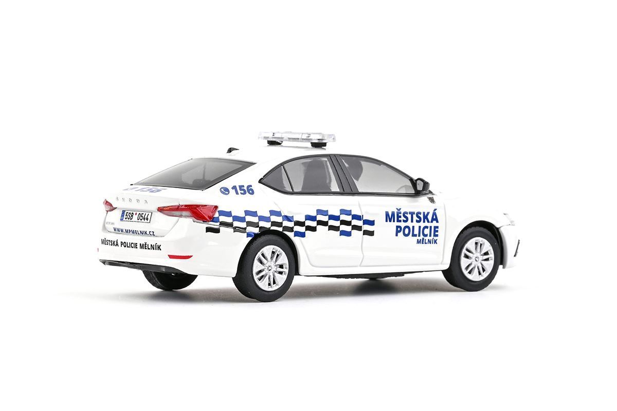 Škoda Octavia IV 2020 MP Mělník 1:43 Abrex