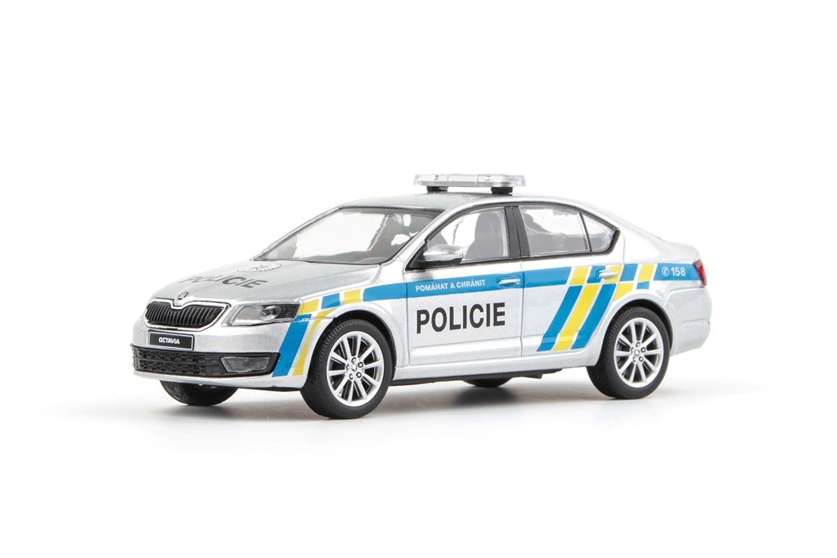 Škoda Octavia III 2012 Policie ČR 1:43 Abrex