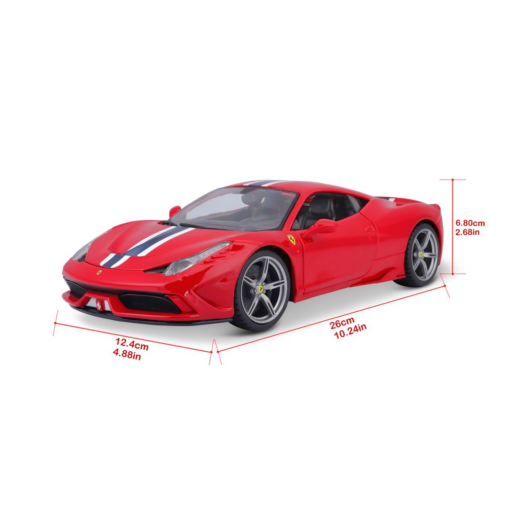 Ferrari 458 Speciale red 1:18 Bburago