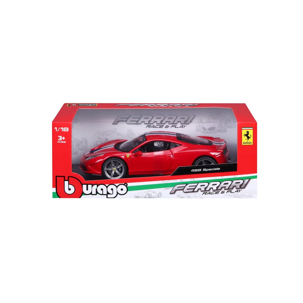 Ferrari 458 Speciale red 1:18 Bburago