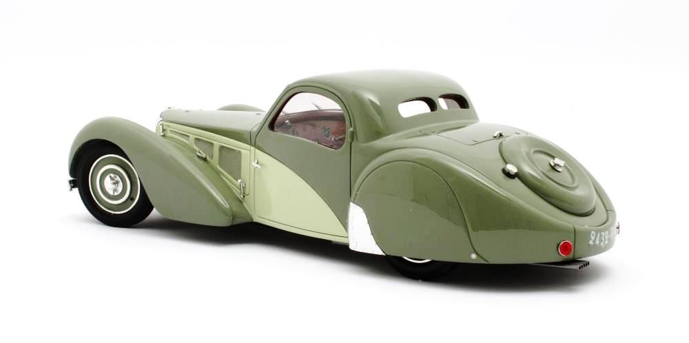 Bugatti T57C Atalante 1937 green 1:18 Matrix Scale Models
