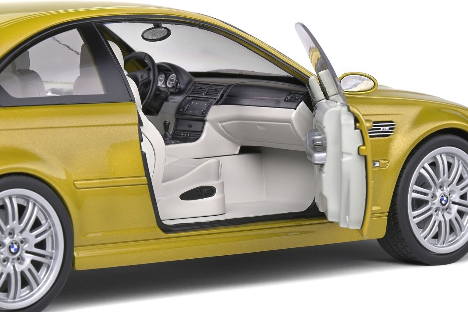 BMW M3 (E46) 2000 yellow 1:18 Solido