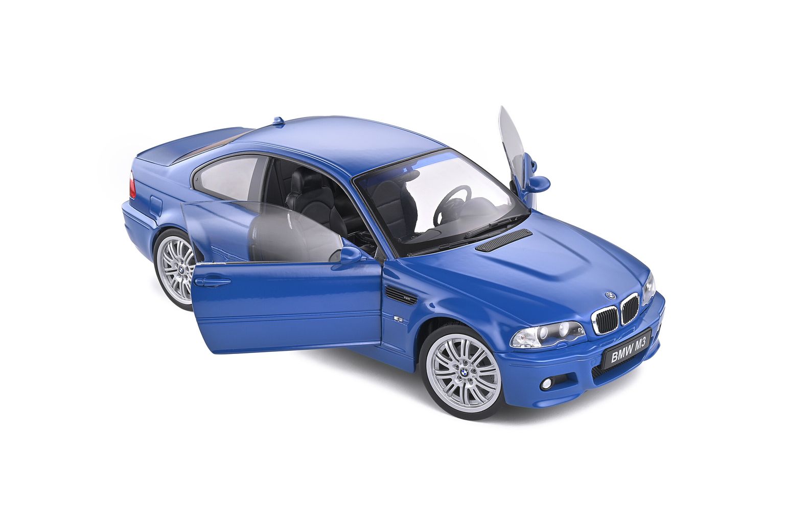 BMW M3 (E46) 2000 blue 1:18 Solido
