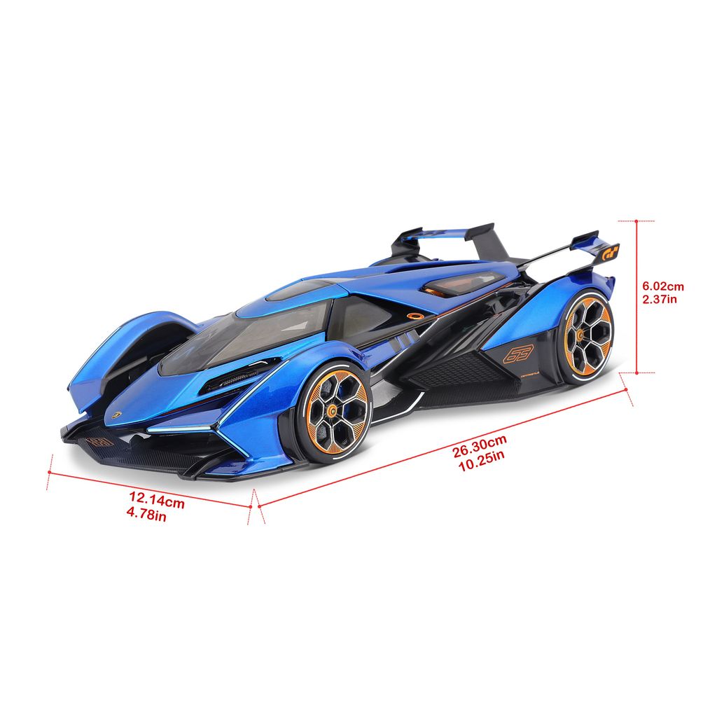 Lamborghini V12 Vision GT 2020 blue 1:18 Maisto