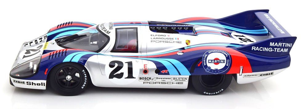 Porsche 917LH #21 Larrousse/Elford 24H Le Mans 1971 Martini 1:12 CMR