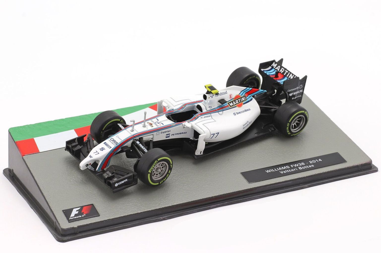 Williams FW36 #77 Valtteri Bottas 2nd British GP 2014 1:43 Altaya