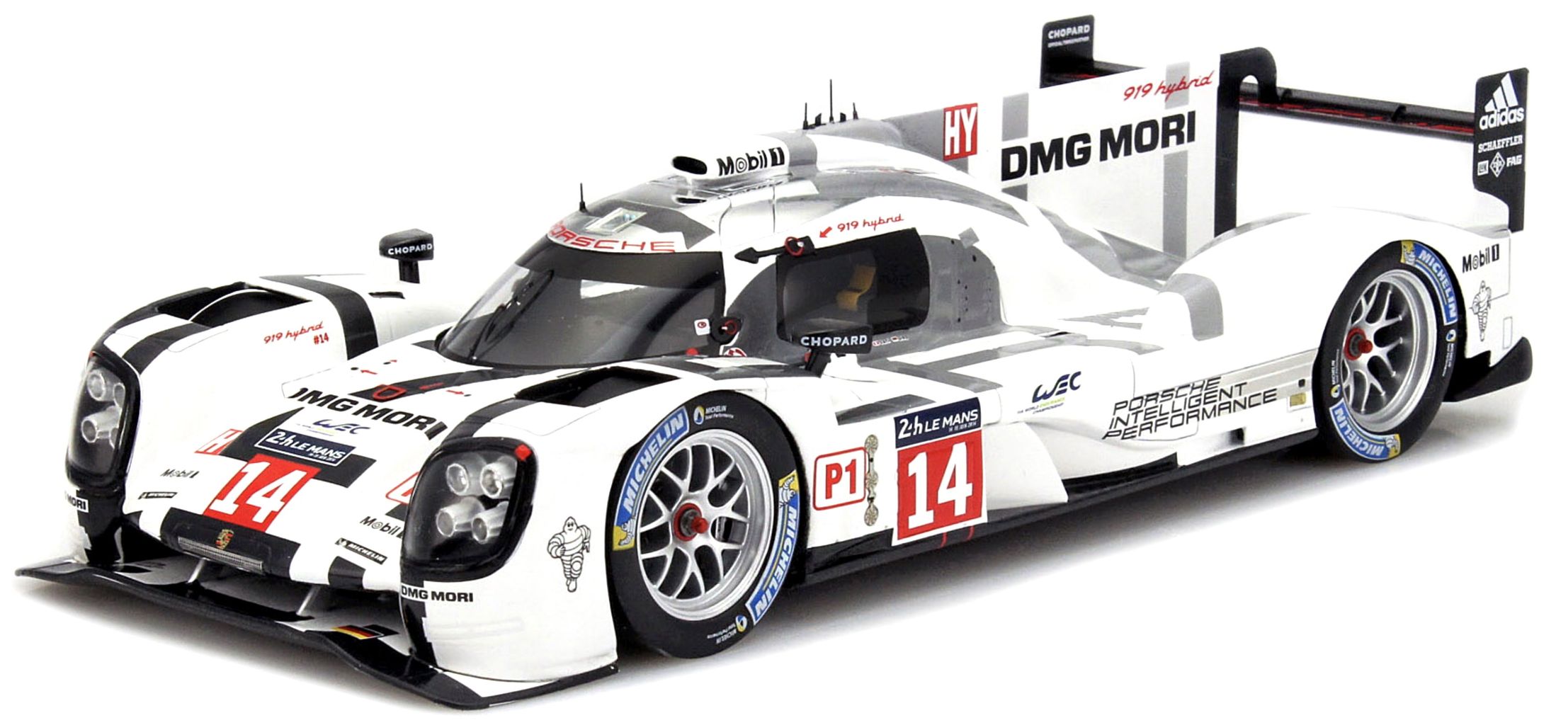 Porsche 919 Hybrid #14 Dumas/Jani/Lieb 24h LeMans 2014 1:43 Ixo Models
