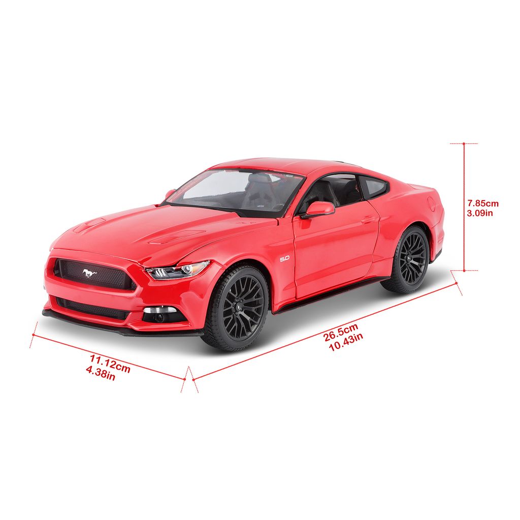 Ford Mustang 2015 red 1:18 Maisto