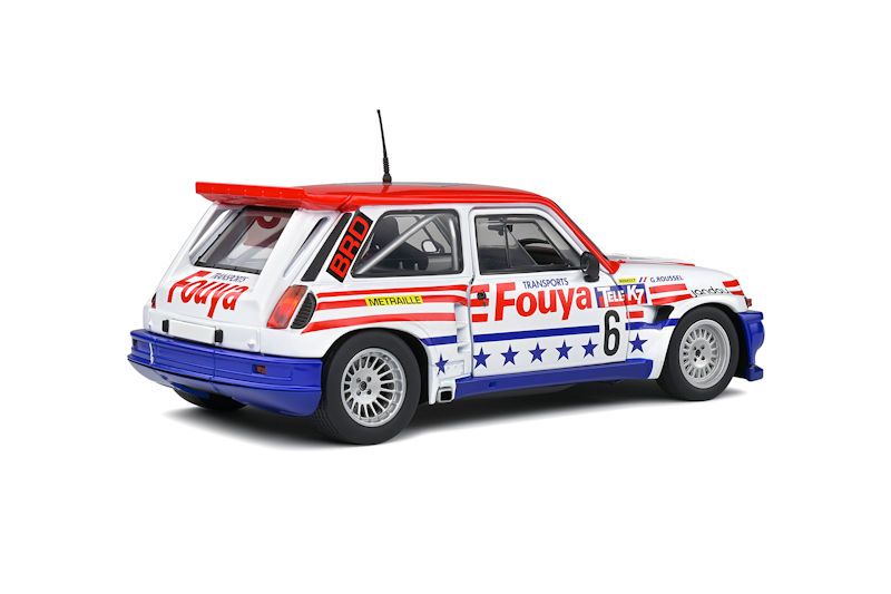 Renault R5 Maxi Turbo #1 G.Roussel Rally Cross 1987 1:18 Solido