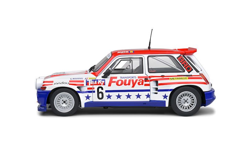 Renault R5 Maxi Turbo #1 G.Roussel Rally Cross 1987 1:18 Solido