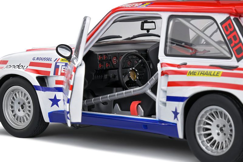 Renault R5 Maxi Turbo #1 G.Roussel Rally Cross 1987 1:18 Solido