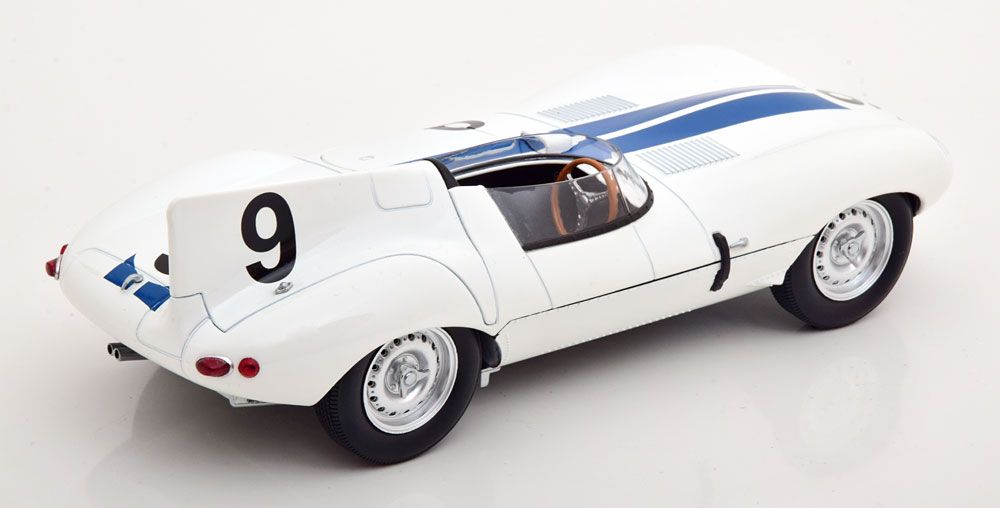 Jaguar D-Type #9 Walters/Spear 24h LeMans 1955 1:18 CMR