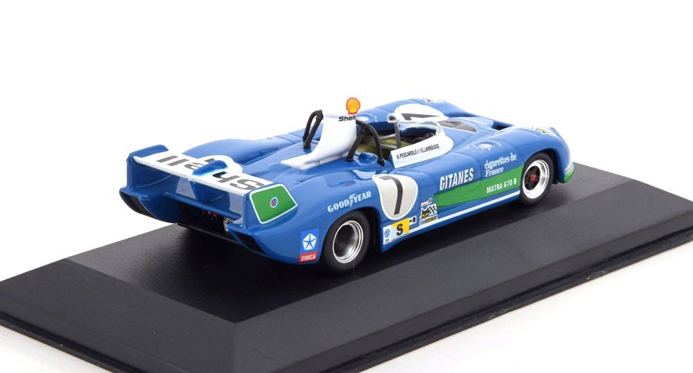 Matra MS670C #7 Pescarolo/Larrousse Winner 24h LeMans 1974 1:43 Ixo Models 