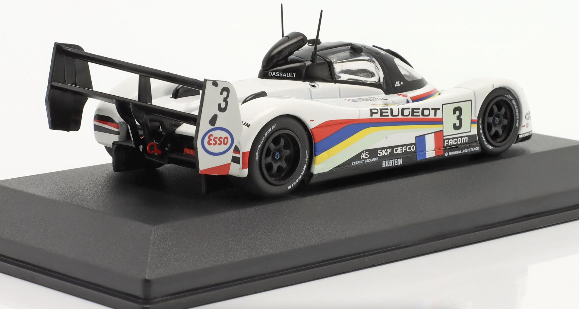 Peugeot 905 #3 Helary/ Bouchut/Brabham Winner 24H Le Mans 1993 1:43 Ixo Models