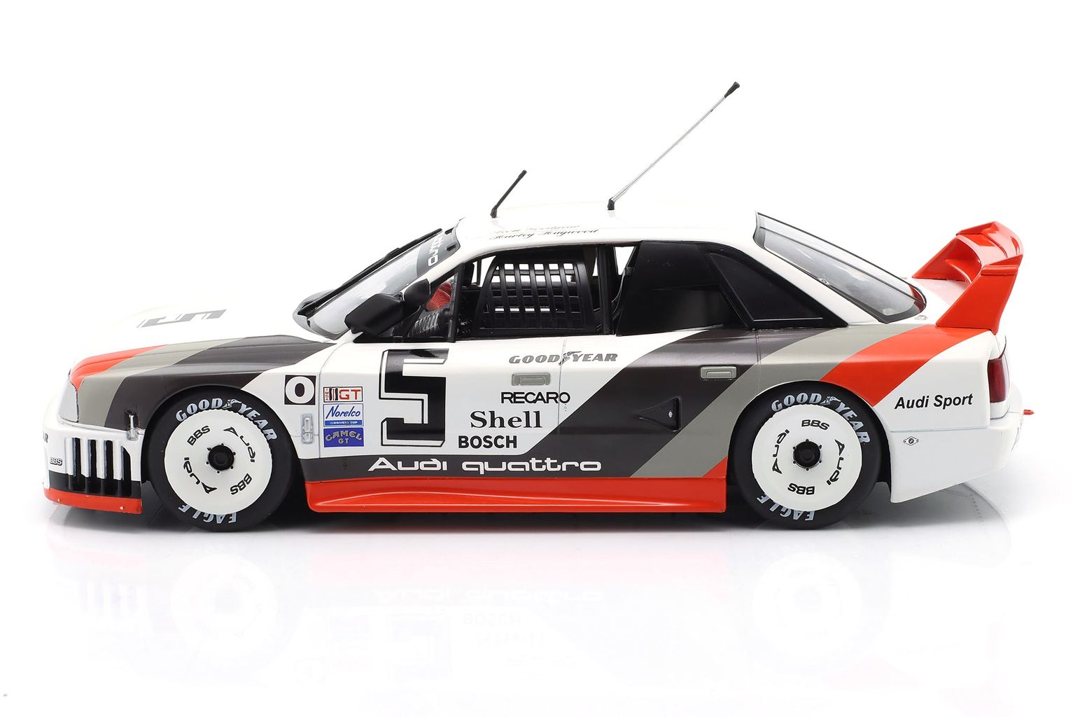 Audi 90 IMSA GTO #5 Haywood/Goodyear 500KM Road America IMSA 1989 1:18 Werk83