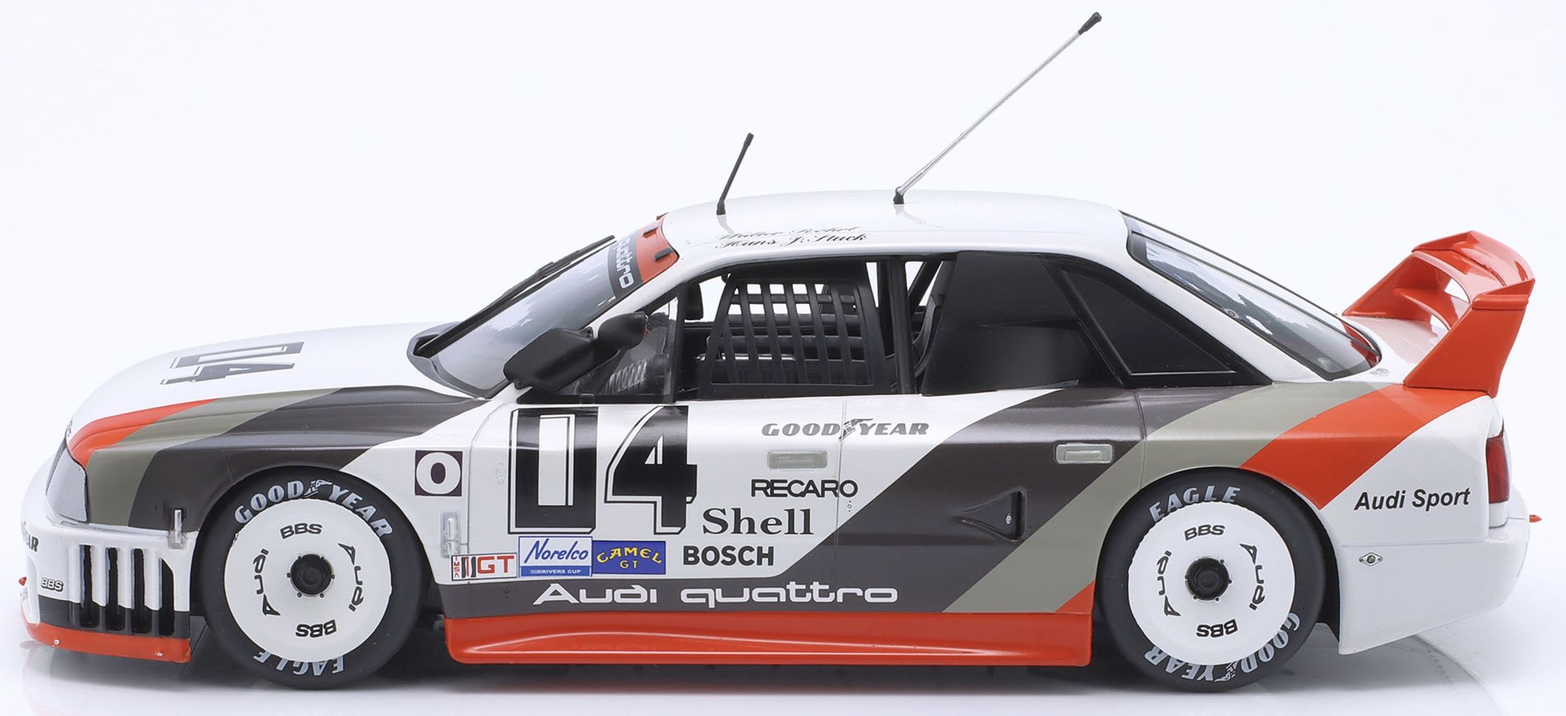 Audi Quattro Team Audi Sport #4 Stuck/Rohrl Miller High Life 500km IMSA 1989 1:18 Werk83