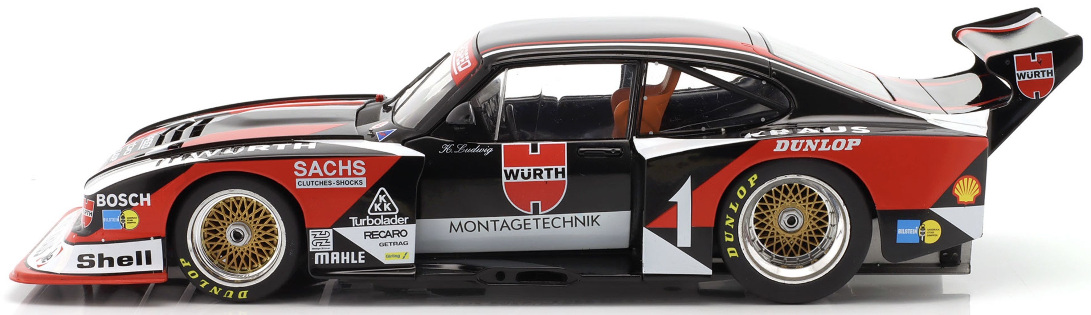 Ford England Capri Turbo Gr.5 ZAKSPEED #1 Klaus Ludwig DRM 1980 1:18 Werk83