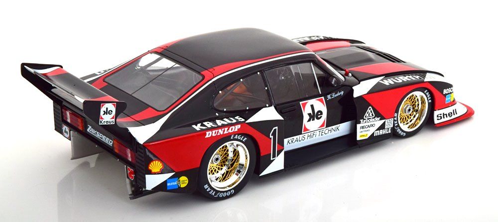Ford England Capri Turbo Gr.5 Kraus #1 K.Ludwig DRM 1980 1:18 Werk83