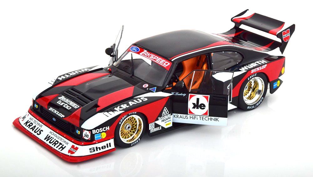 Ford England Capri Turbo Gr.5 Kraus #1 K.Ludwig DRM 1980 1:18 Werk83